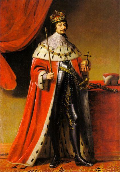 Gerard van Honthorst Portrait of Frederick V, Elector Palatine (1596-1632), as King of Bohemia Sweden oil painting art